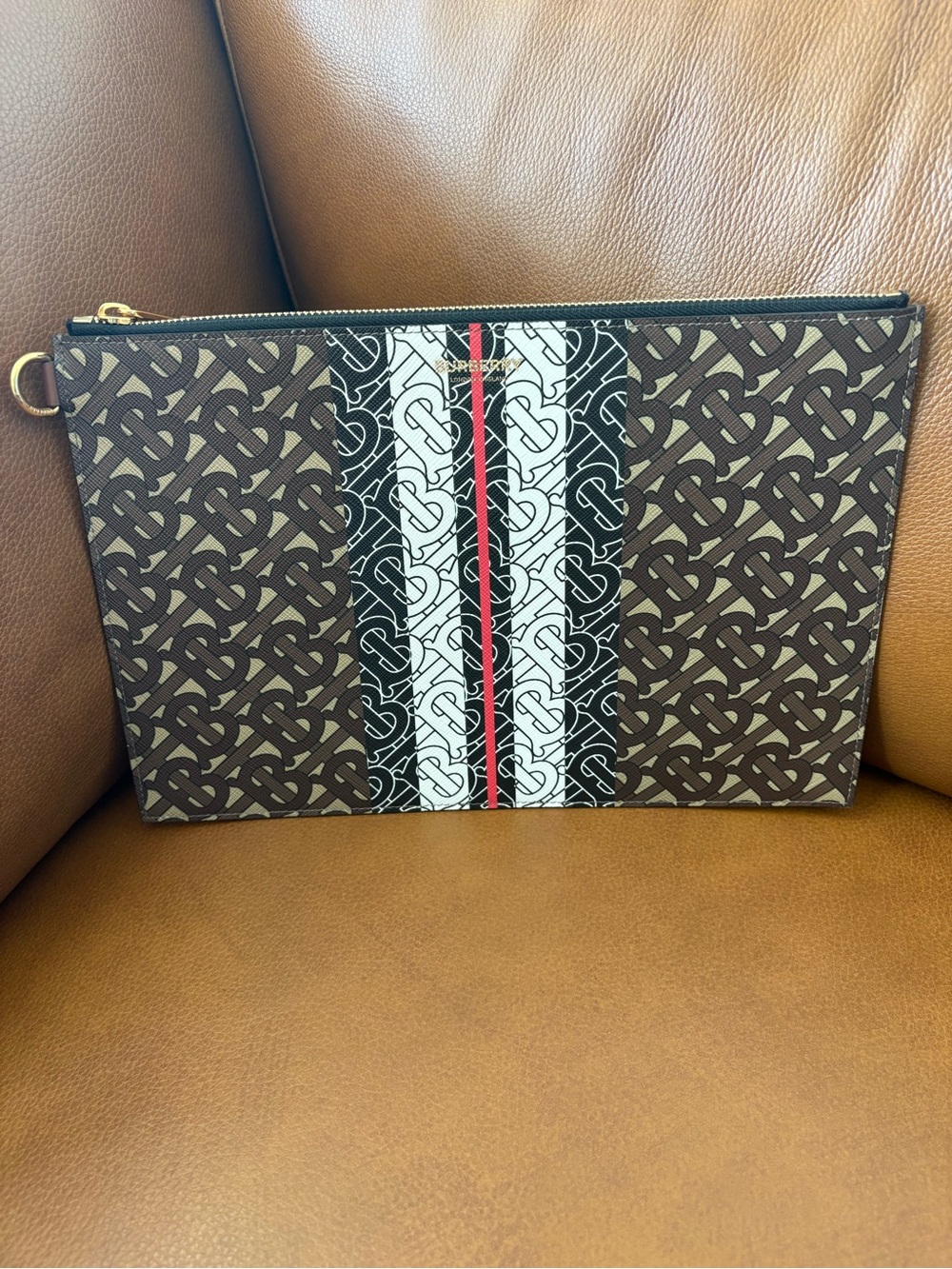 Burberry TB Monogram Clutch